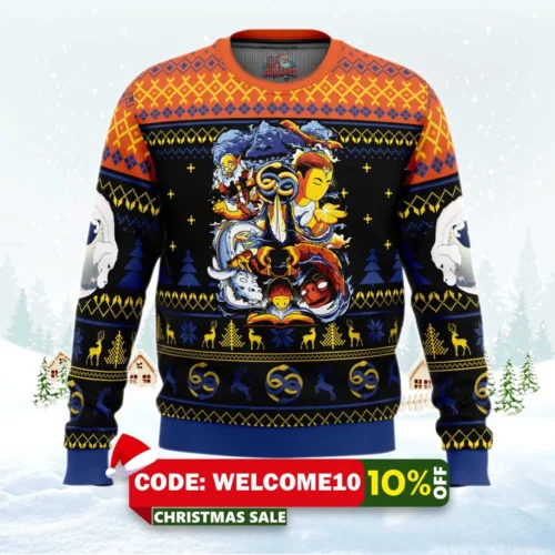 dragon never ending story ugly christmas sweater 1