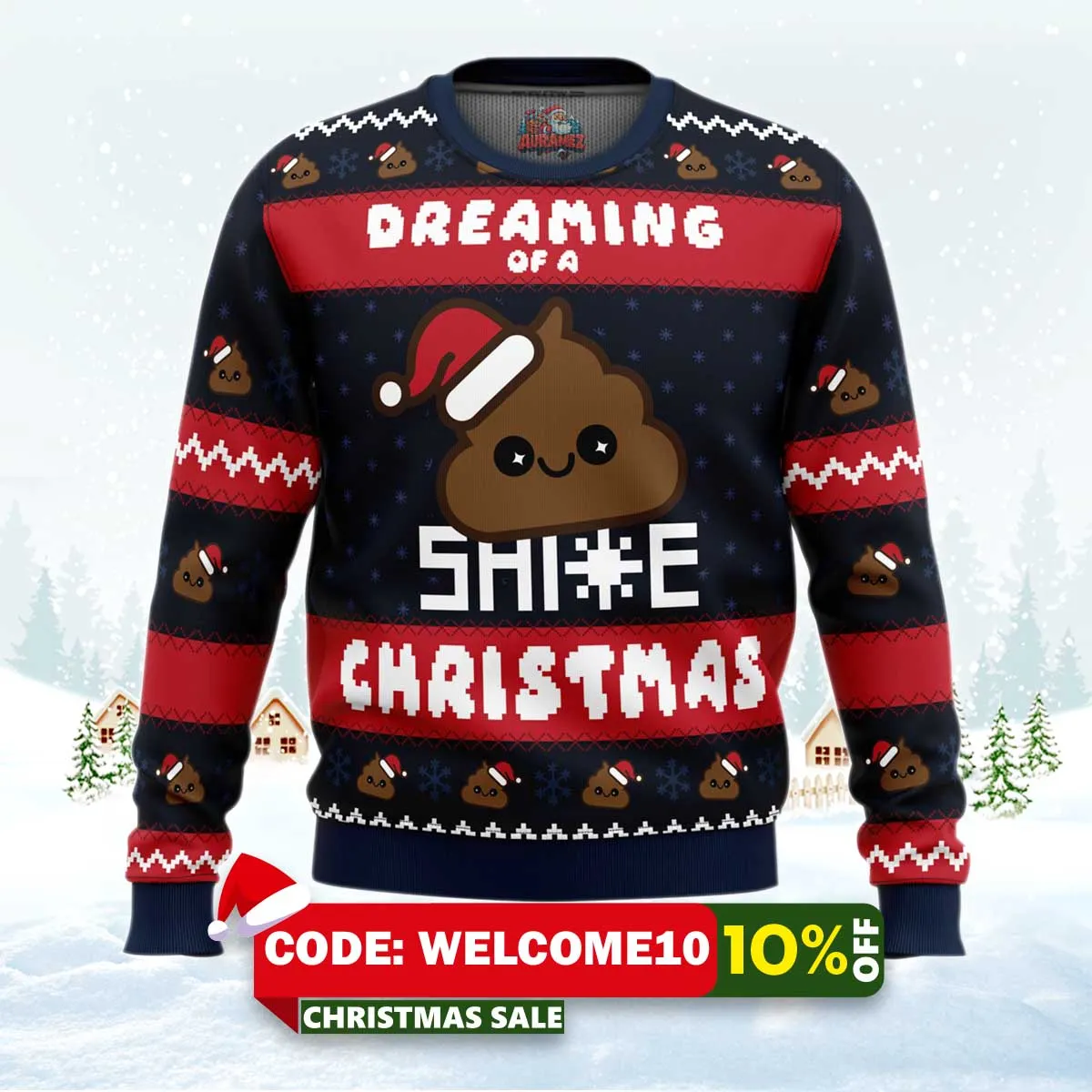 dreaming christmas shite christmas ugly christmas sweater 1 dreaming christmas shite christmas ugly christmas sweater 1