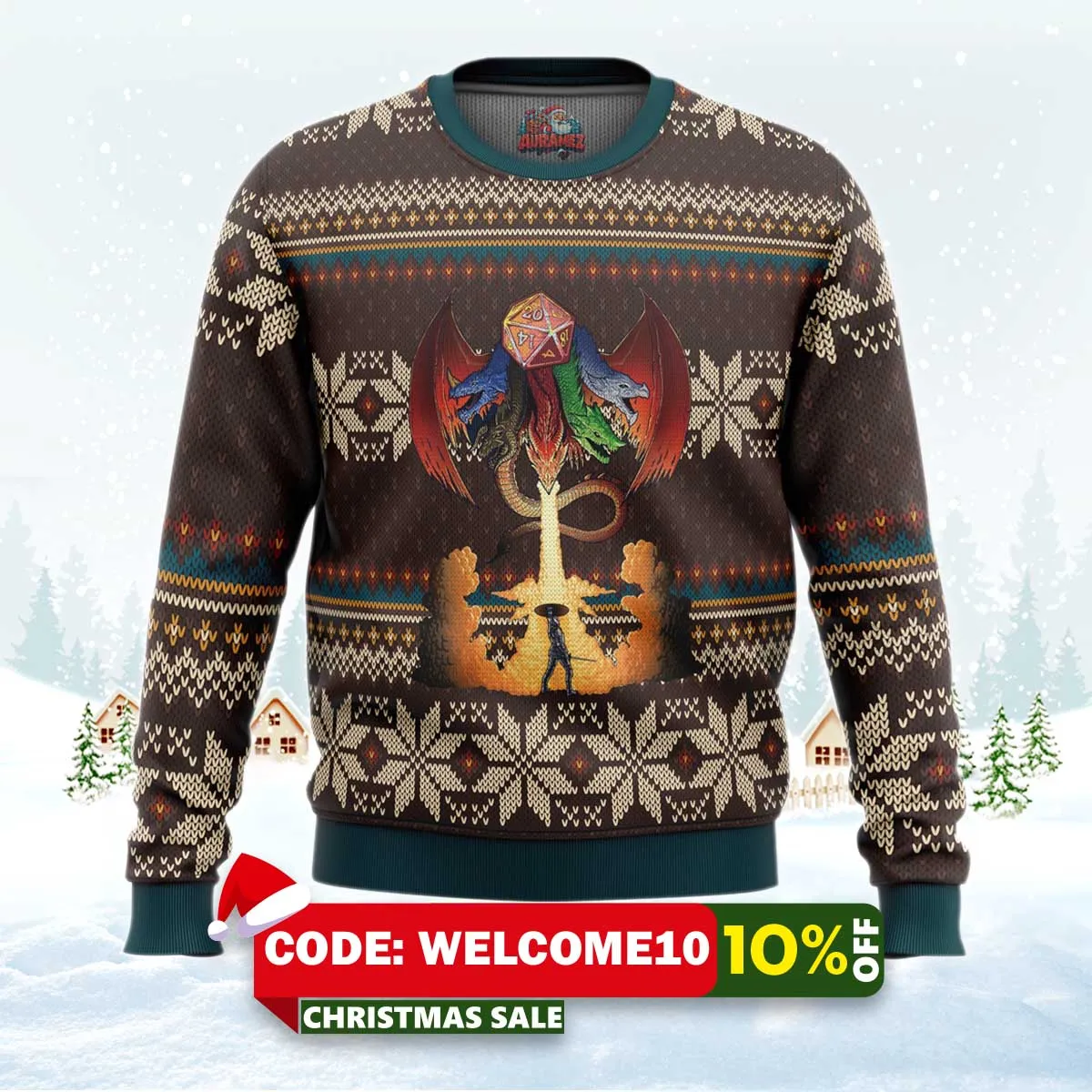 dungeons & dragons ugly christmas sweater 1 dungeons & dragons ugly christmas sweater 1