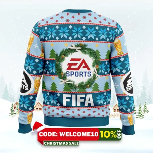 ea sports fifa ugly christmas sweater 2