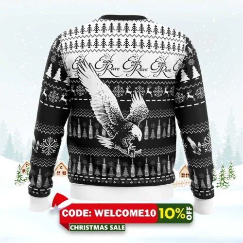 eagle rare ugly christmas sweater 2
