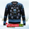 elemental weapon mega man ugly christmas sweater 1