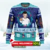 eleven stranger things ugly christmas sweater 1