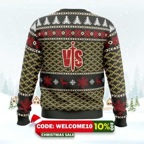 epic christmas vinland saga christmas sweater 2