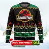 ethics of cloning jurassic park ugly christmas sweater 1