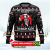 expensive gifts black butler ugly christmas sweater 1