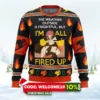 fairy tail natsu fired up ugly christmas sweater 1