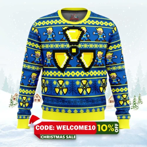 fallout ugly christmas sweater 1