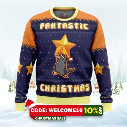 fantastic christmas fantastic beasts and where to find them ugly christmas sweater 1