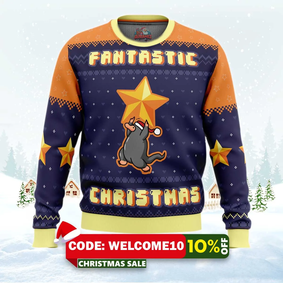 fantastic christmas fantastic beasts and where to find them ugly christmas sweater 1 fantastic christmas fantastic beasts and where to find them ugly christmas sweater 1