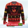 fight the power tengen toppa gurren lagann ugly christmas sweater 1