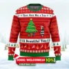 fire force a beautiful tree ugly christmas sweater 1