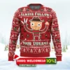 follow your dreams nightmare on elm street ugly christmas sweater 1