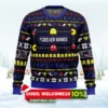 forever gamer christmas pac man ugly christmas sweater 1