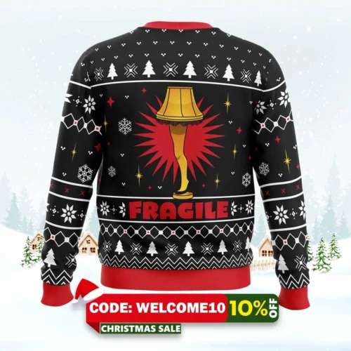 fragile a christmas story ugly christmas sweater 2