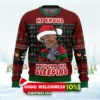 fred claws christmas freddy krueger ugly christmas sweater 1
