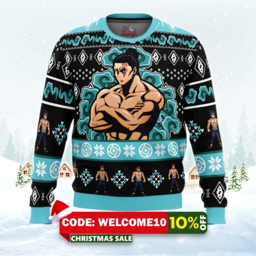 full house cut it out ugly christmas sweater 1