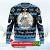 funny cool boats and hoes ugly christmas sweater 1