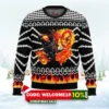 ghost rider ugly christmas sweater 1