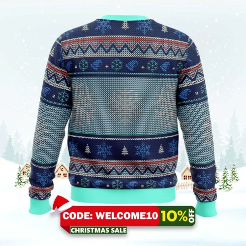 Gintama Gintoki And Sadaharu Ugly Christmas Sweater 1 gintama gintoki and sadaharu ugly christmas sweater 2