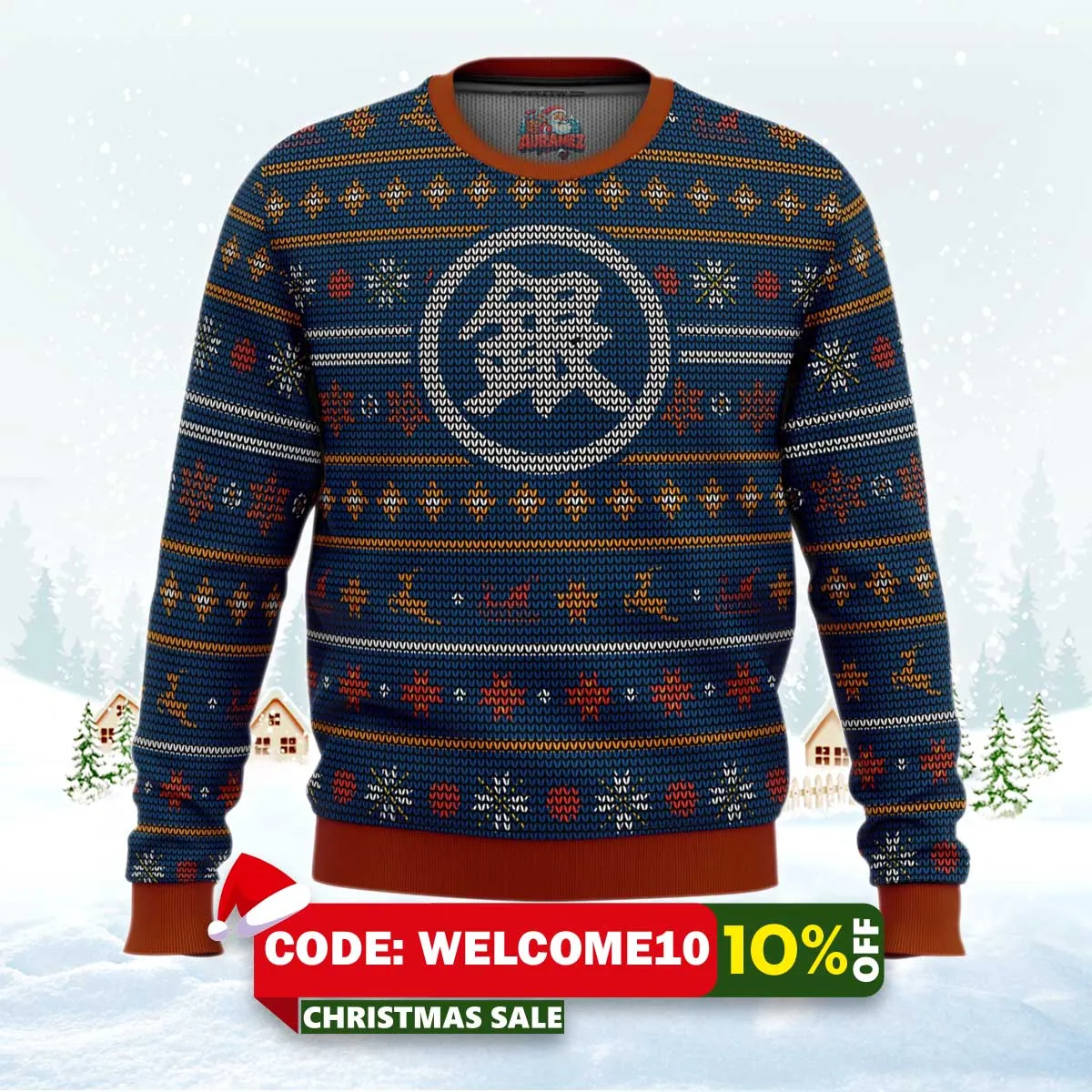 gintama gintoki symbol ugly christmas sweater 1 gintama gintoki symbol ugly christmas sweater 1