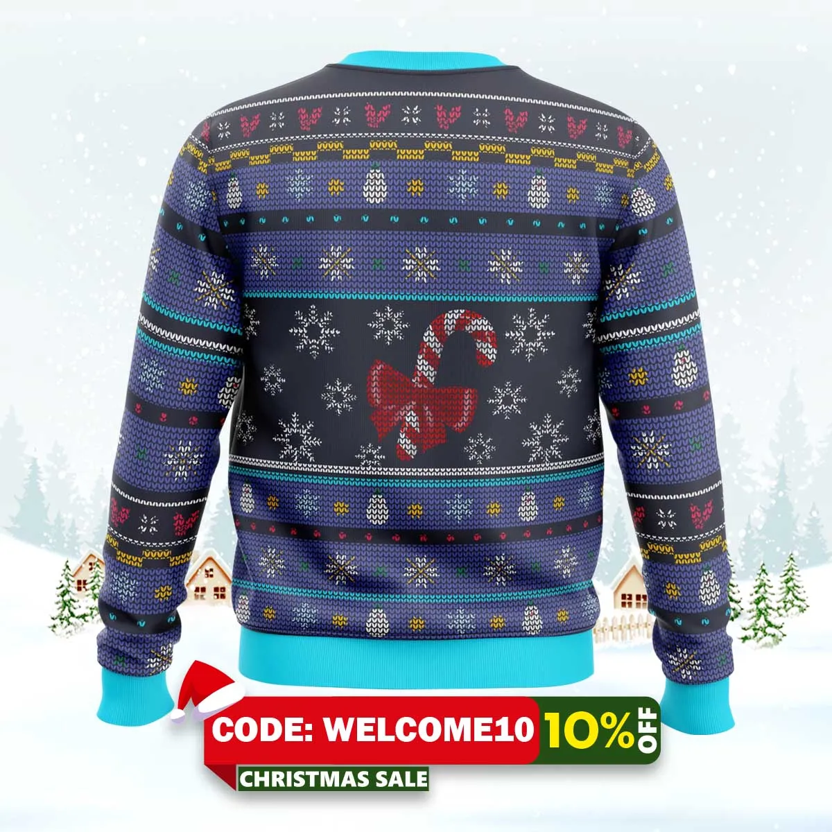 gintama sakata gintoki ugly christmas sweater 2 gintama sakata gintoki ugly christmas sweater 2