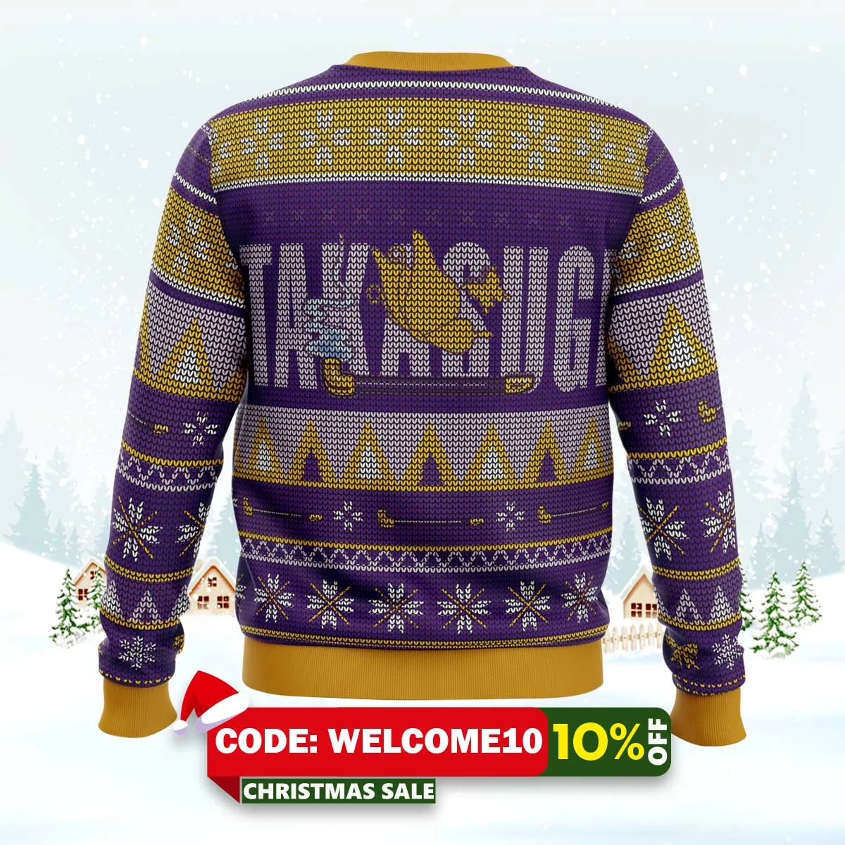 gintama smokin shinsuke ugly christmas sweater 2 gintama smokin shinsuke ugly christmas sweater 2