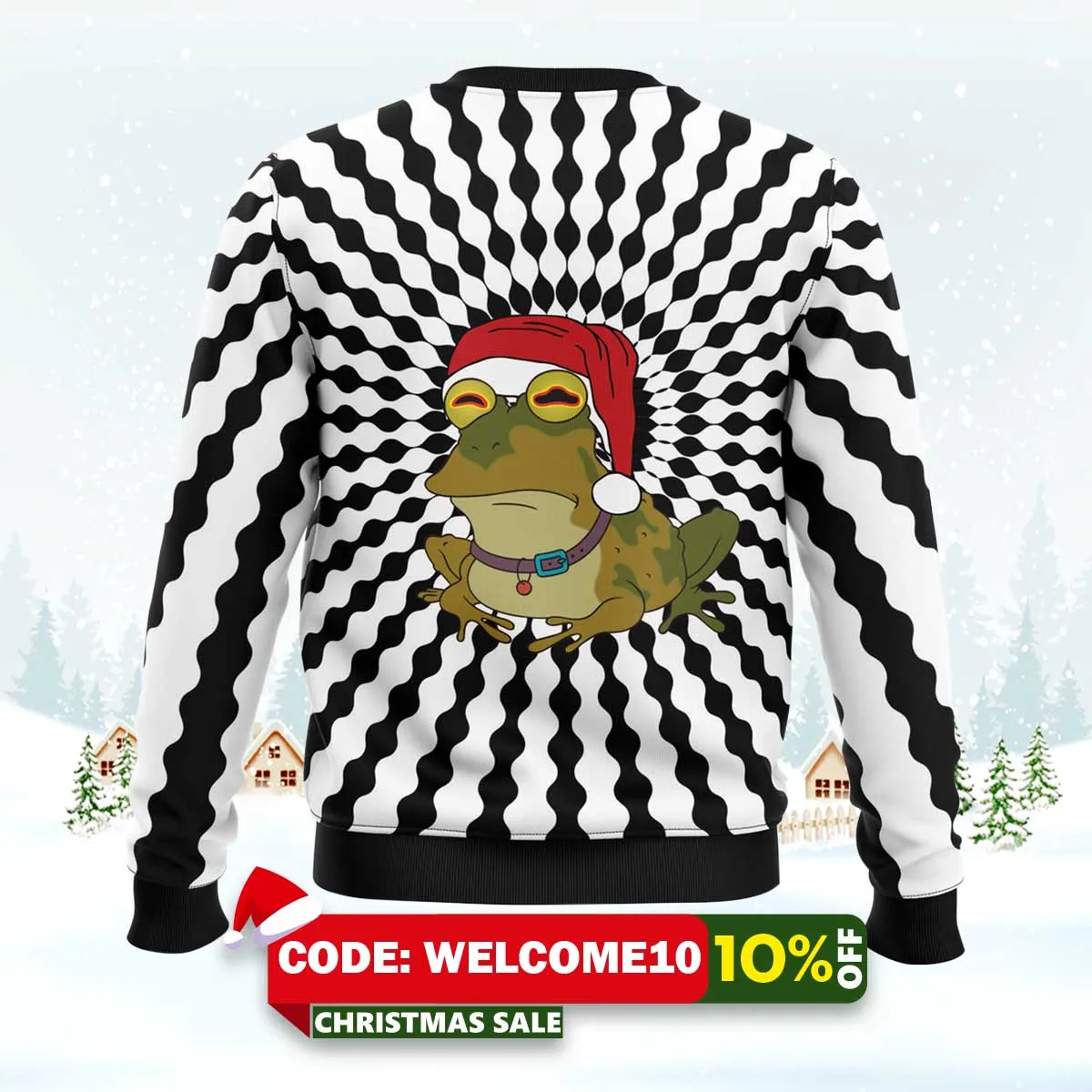 glory to the hypnotoad ugly christmas sweater 2 glory to the hypnotoad ugly christmas sweater 2