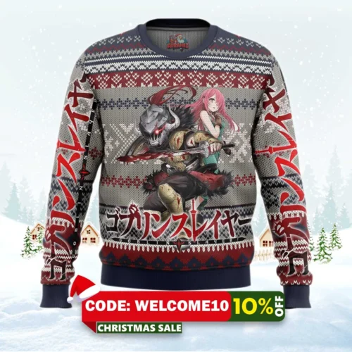 goblin slayer alt ugly christmas sweater 1