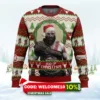 god of christmas god of war ugly christmas sweater 1