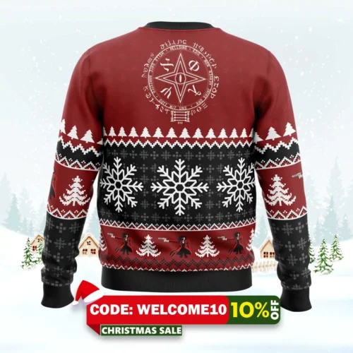 god with us hellsing ugly christmas sweater 2
