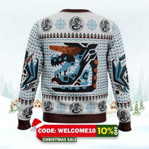 gogmazios monster hunter ugly christmas sweater 2