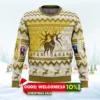golden deer fire emblem ugly christmas sweater 1
