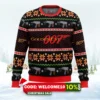 golden eye ugly christmas sweater 1