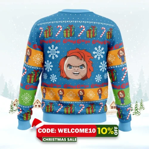 good guys chucky ugly christmas sweater 2