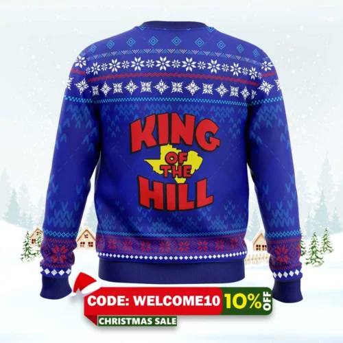 gosh dang it bobby king of the hill ugly christmas sweater 2