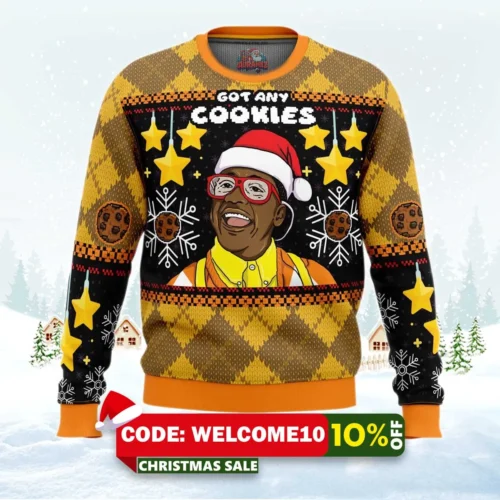 got any cookies steve urkel ugly christmas sweater 1