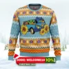 grateful dead bus grateful dead ugly christmas sweater 1