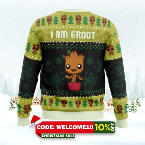 grootmas guardians of the galaxy ugly christmas sweater 2