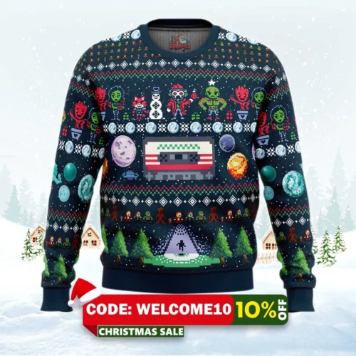 guardians of the galaxy ugly christmas sweater 1