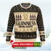 guinness extra stout ugly christmas sweater 1