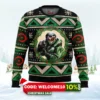 halo ugly christmas sweater 1