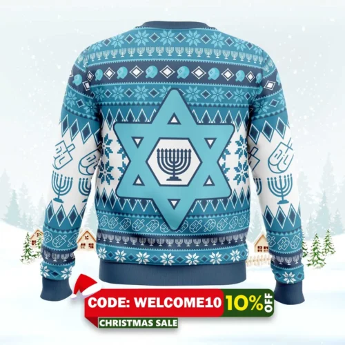 hanukkah ugly christmas sweater 2