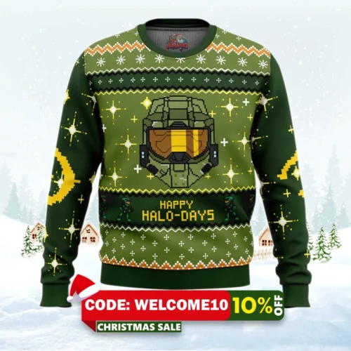 happy halo days halo sweater 1