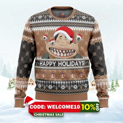 happy holidays! parasyte the maxim sweater 1
