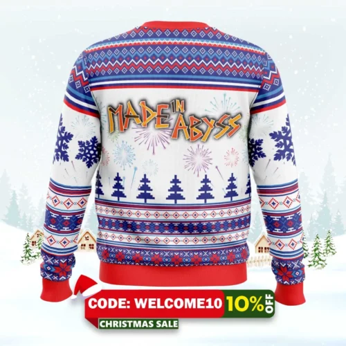 happy new year made in abyss ugly christmas sweater 2