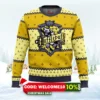 harry potter hufflepuff ugly christmas sweater 1