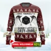 have yourself a merry little crit mas dungeons and dragons ugly christmas sweater 1