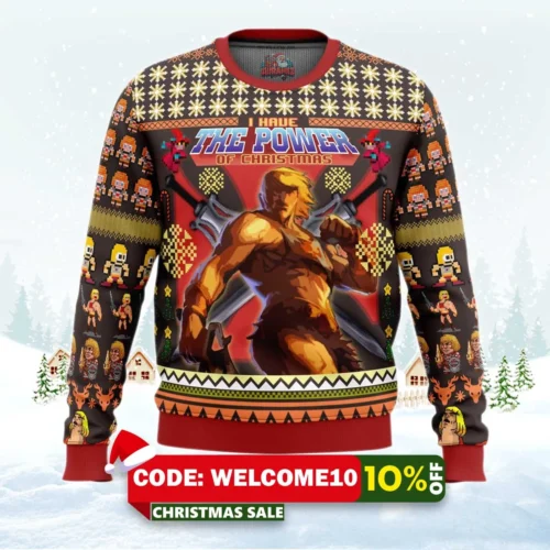 he man masters of the universe ugly christmas sweater 1