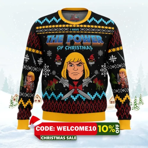 he man ugly christmas sweater 1